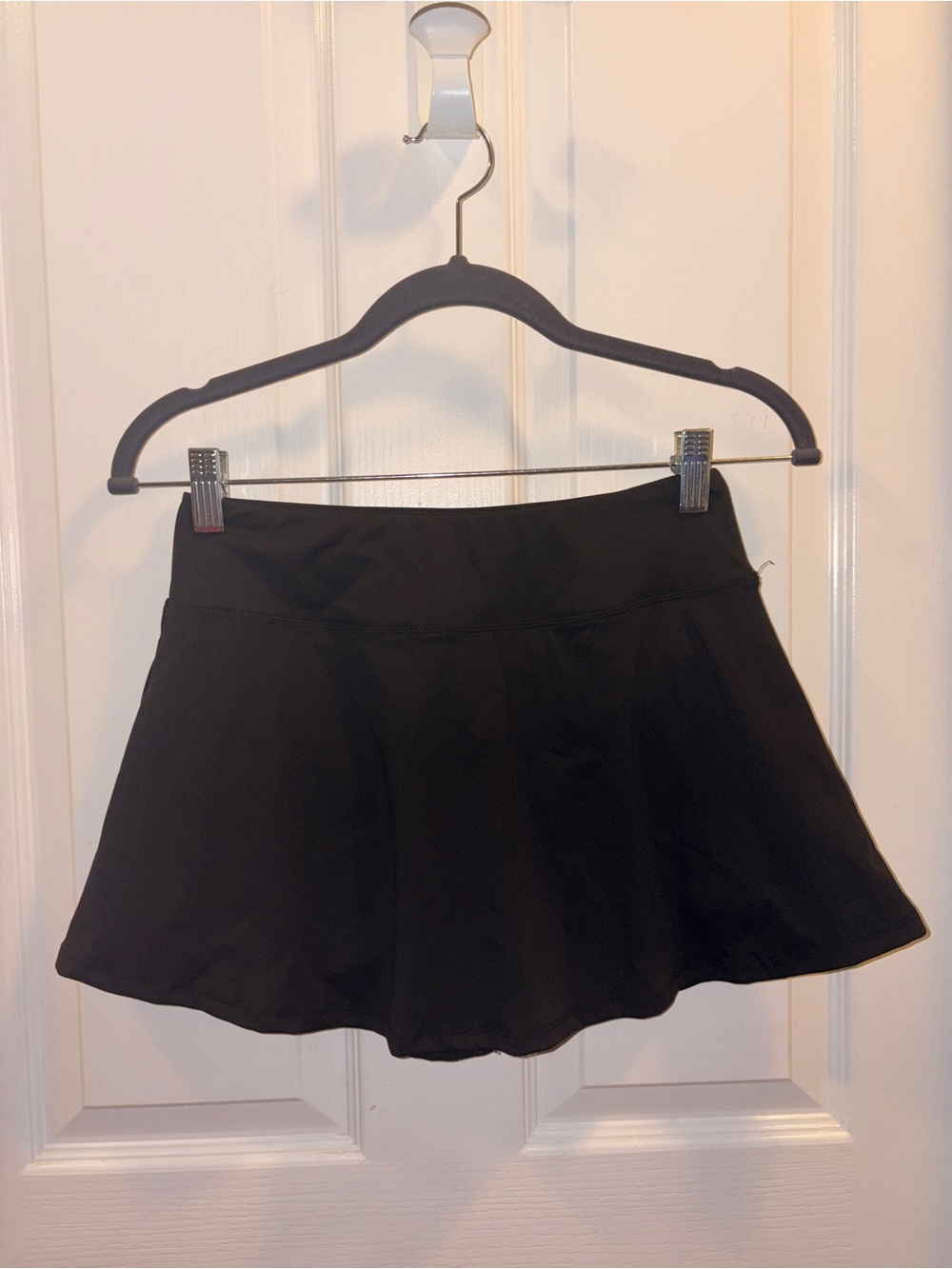 Women's Black Flared Skort